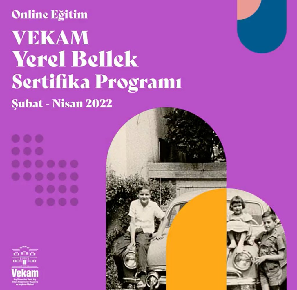 VEKAM’dan YEREL BELLEK SERTİFİKA&nbsp;PROGRAMI